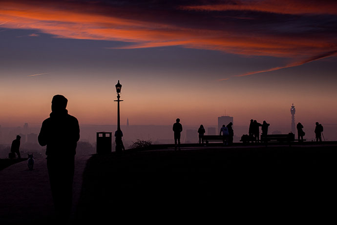 Sunset Primrose Hill