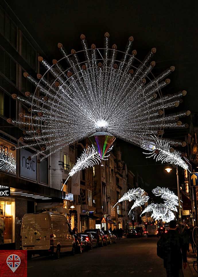 londres luzes natal bond street