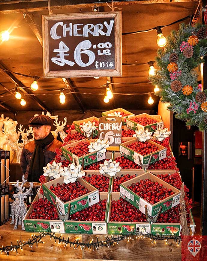 londres luzes natal oxford street cerejas