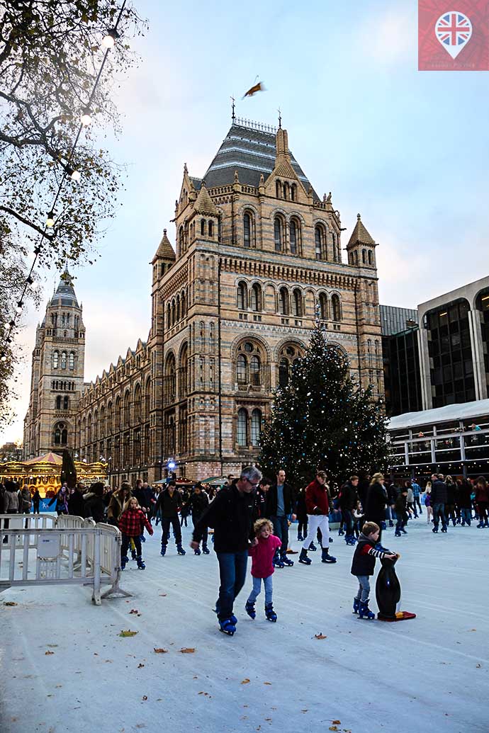 natural history museum ice skating
