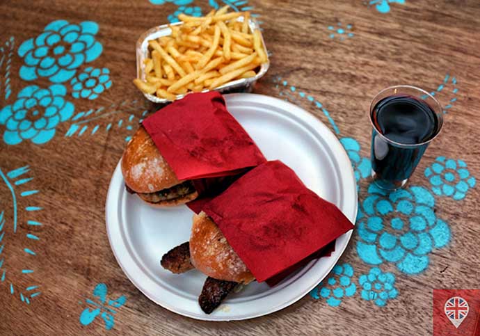 shoreditch high street food village choripan