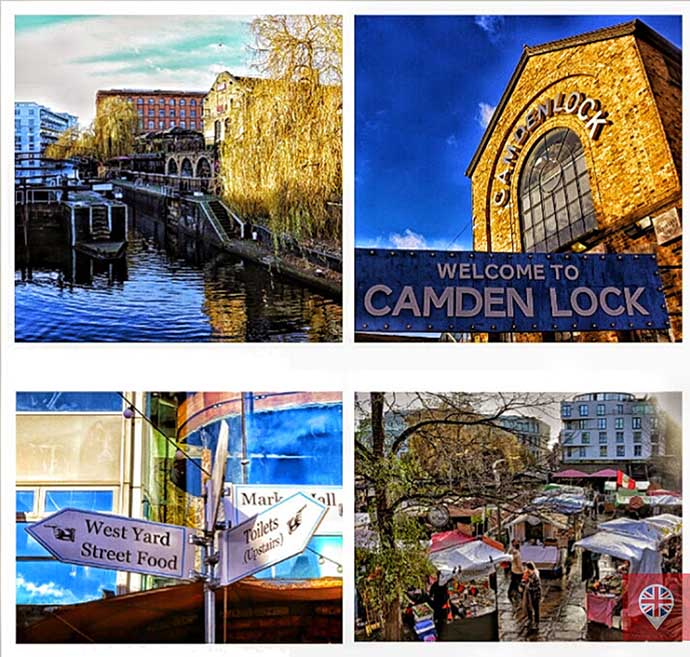 Camden lock photogrid