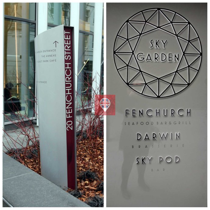 Sky Garden sign