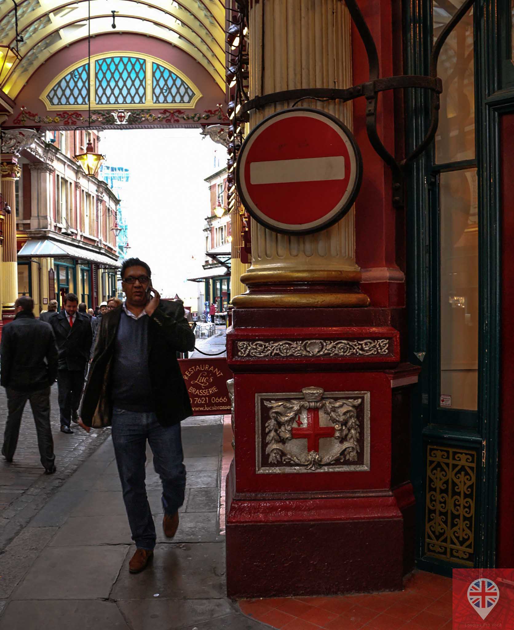 Leadenhall Market contra mao