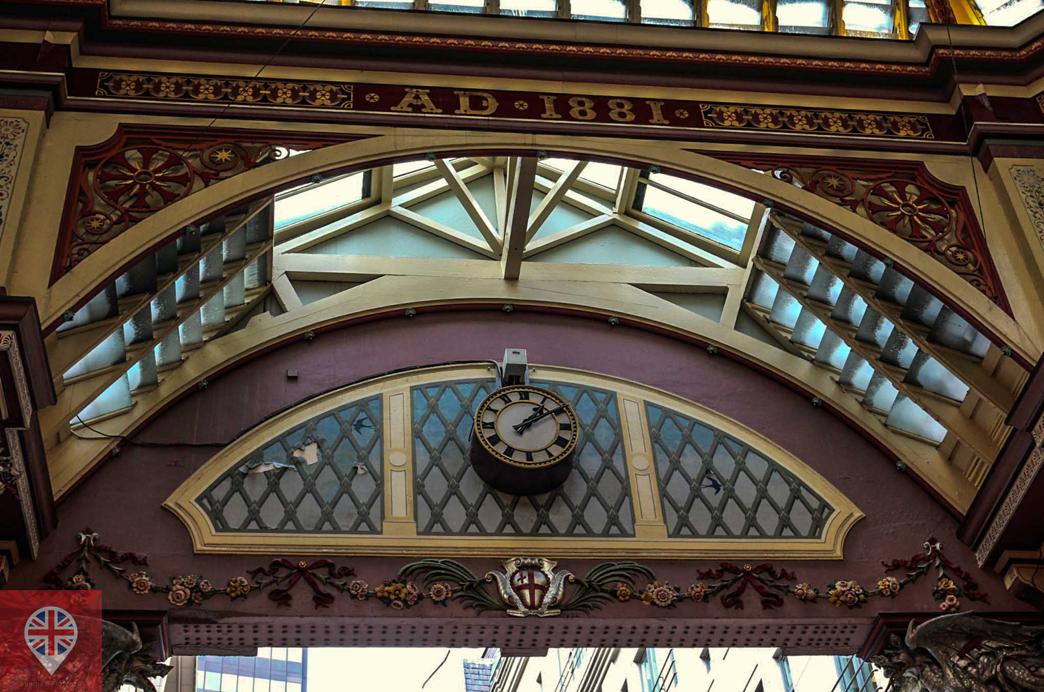 Leadenhall Market detalhe data