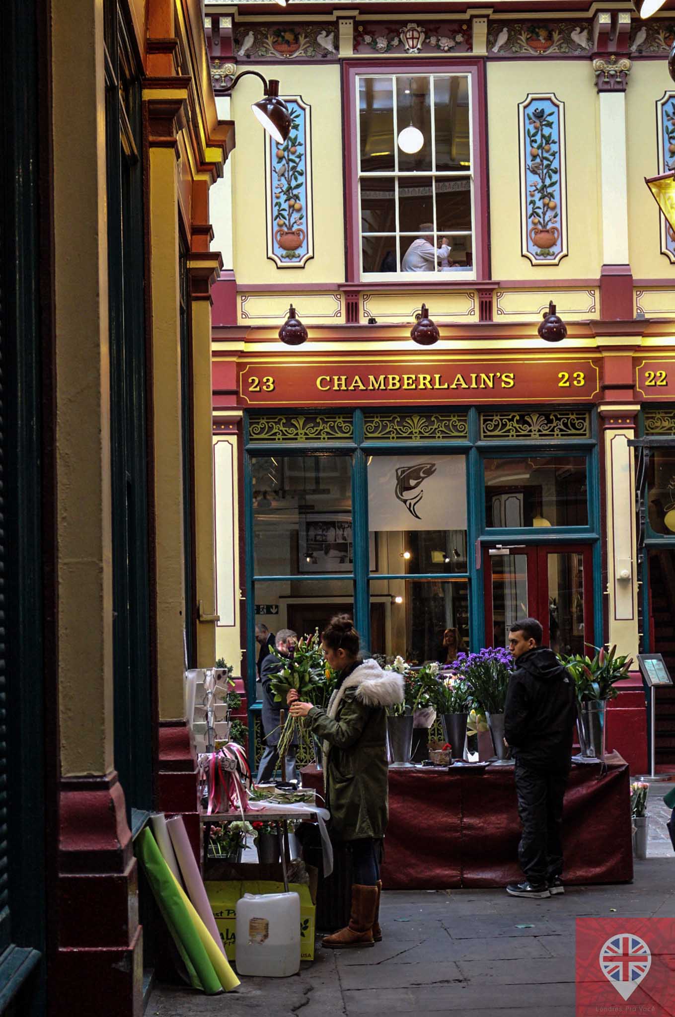 Leadenhall Market flowers