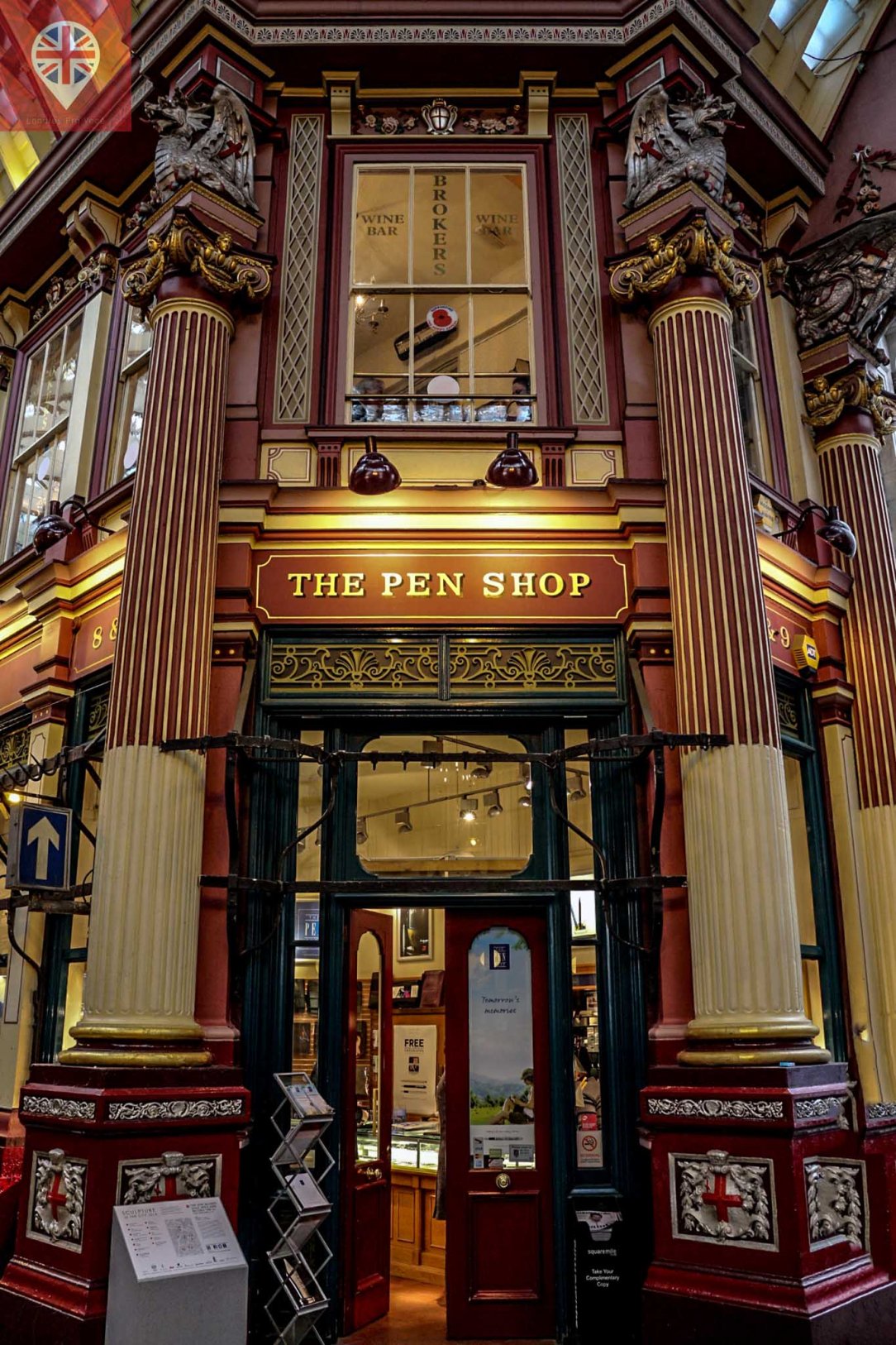 Leadenhall Market the pen shop