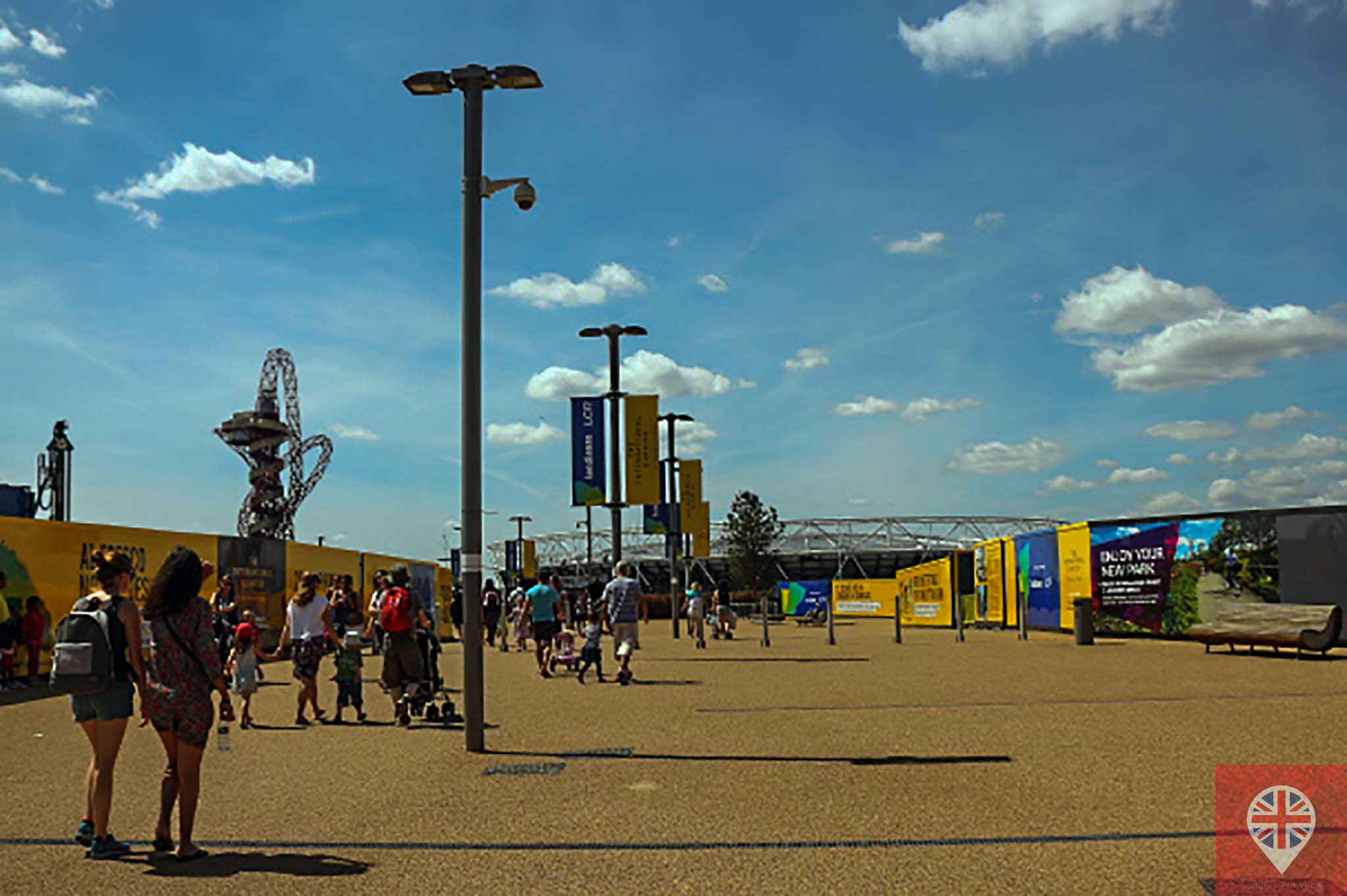 Olympic park entrance