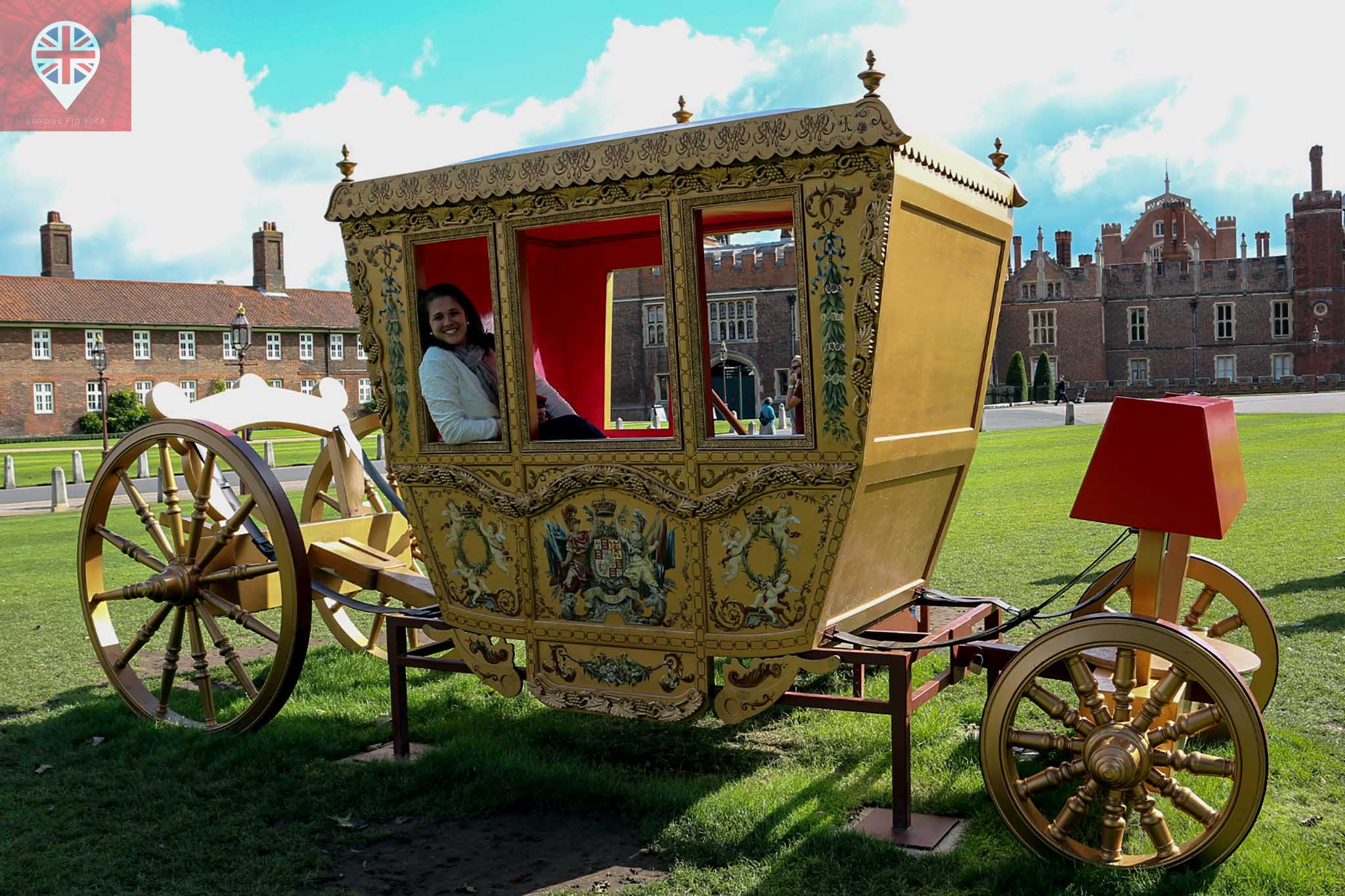 Hampton Court carruagem Fernanda