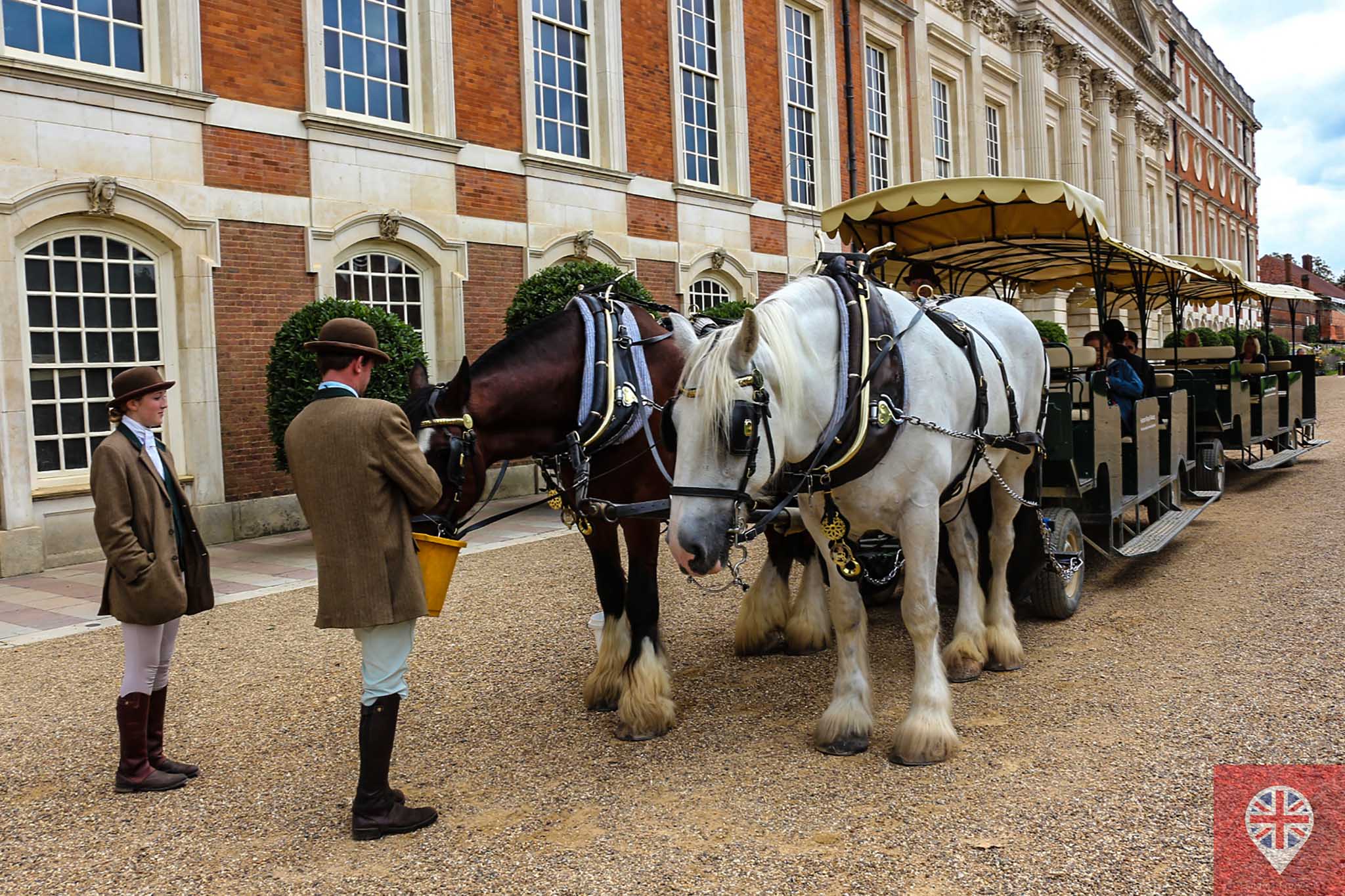 Hampton Court garden carriage