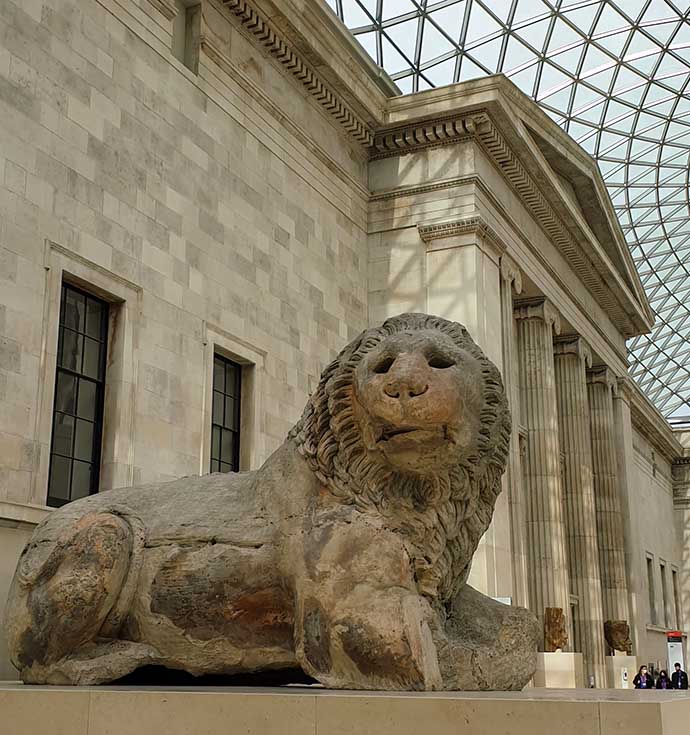 British Museum lion