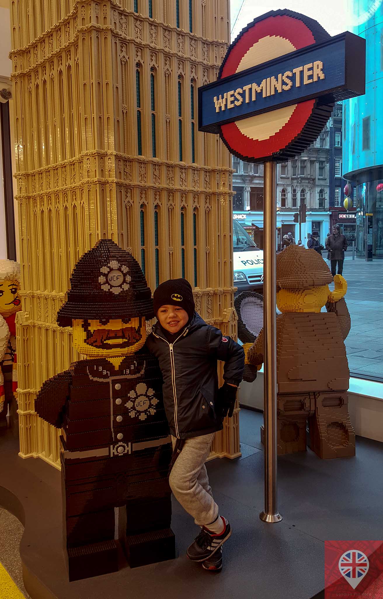 Lego store policeman