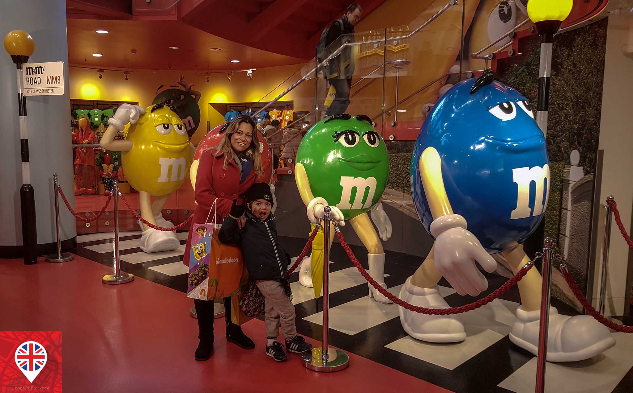 M&M world london abbey road beatles