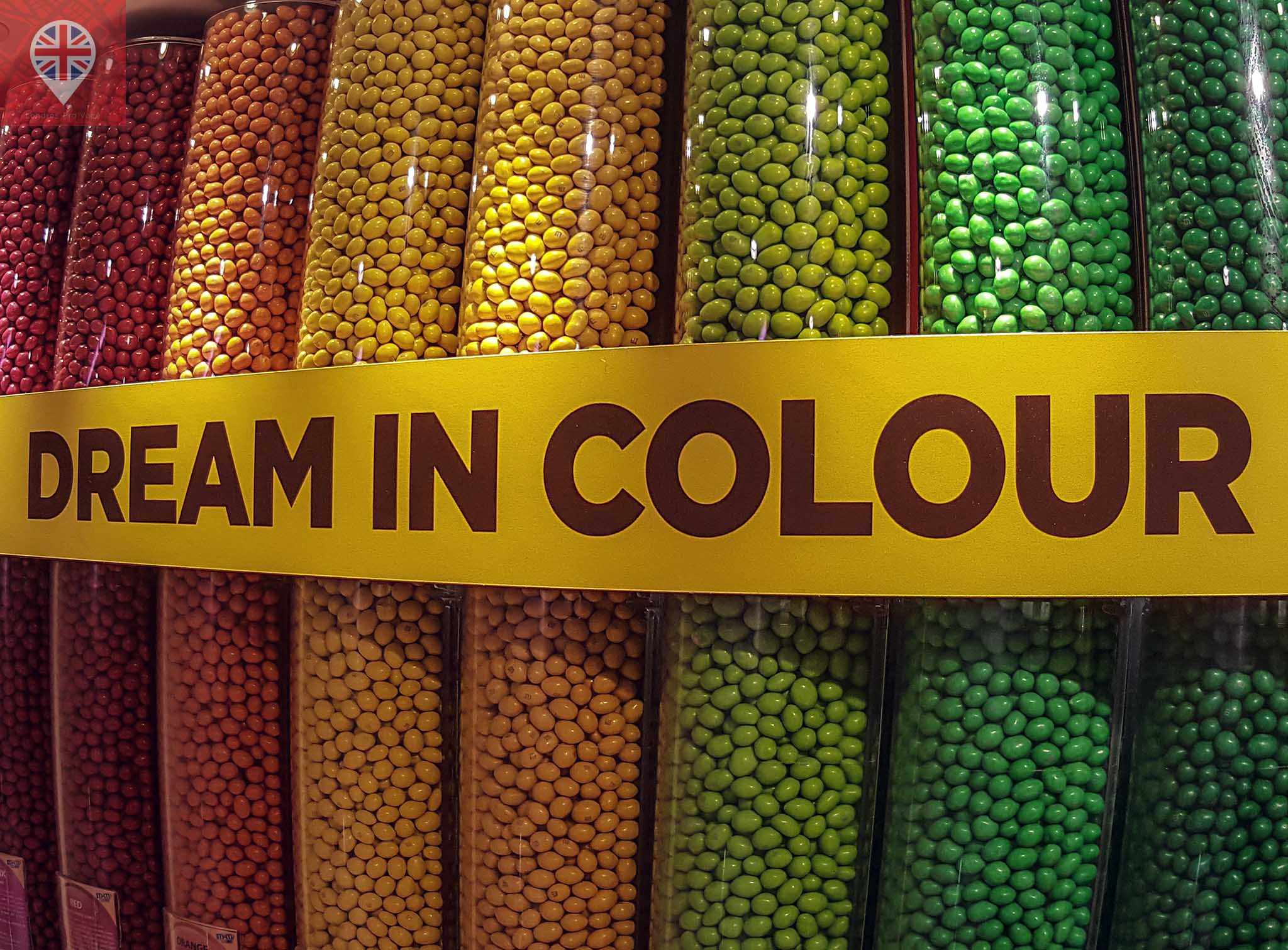 M&M world london dispensers