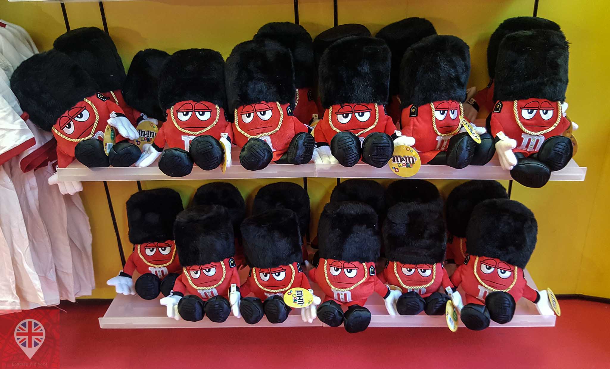 M&M world london soldiers