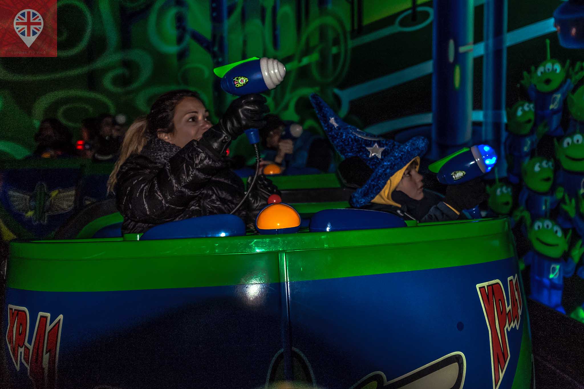 Disneyland Paris Buzz laser