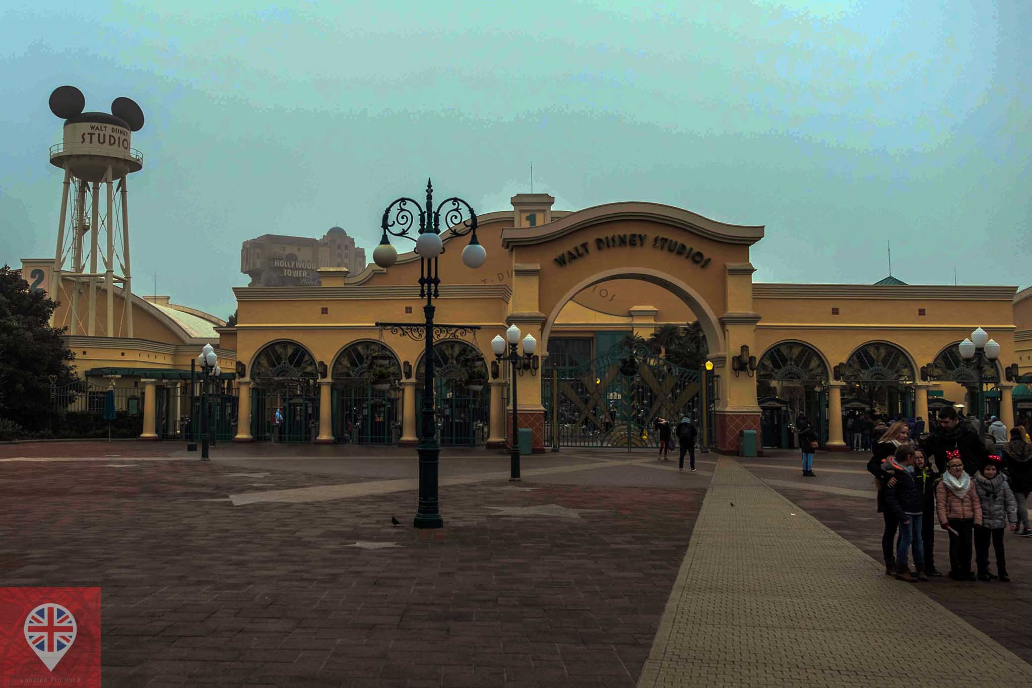 Disneyland Paris Studio entrance