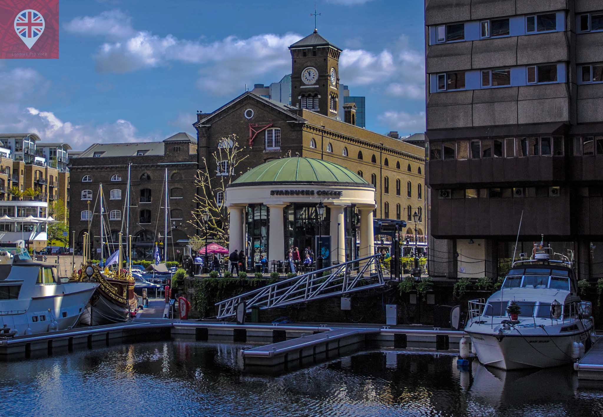 St Katharine docks starbucks