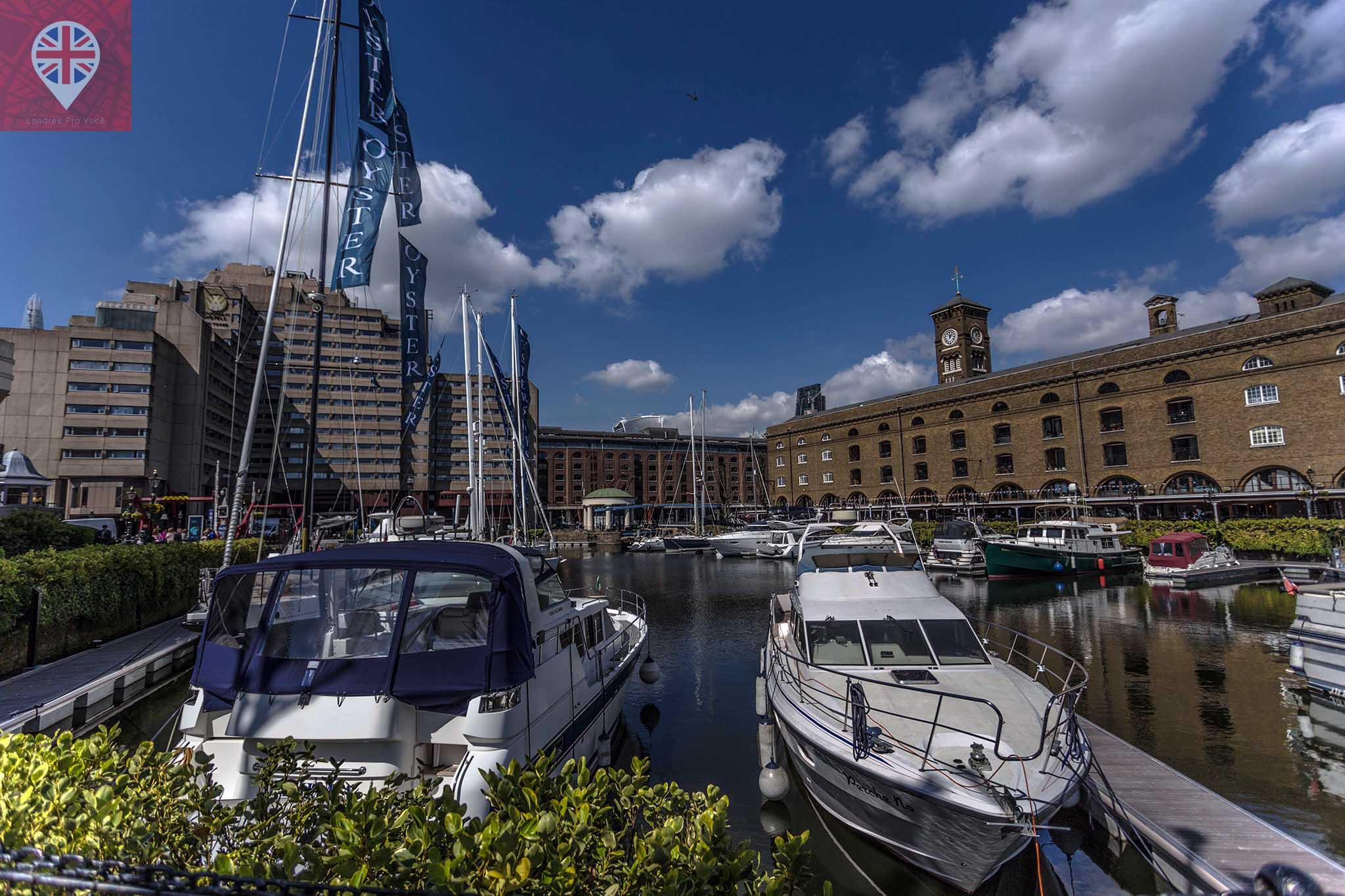 St Katharine docks wide