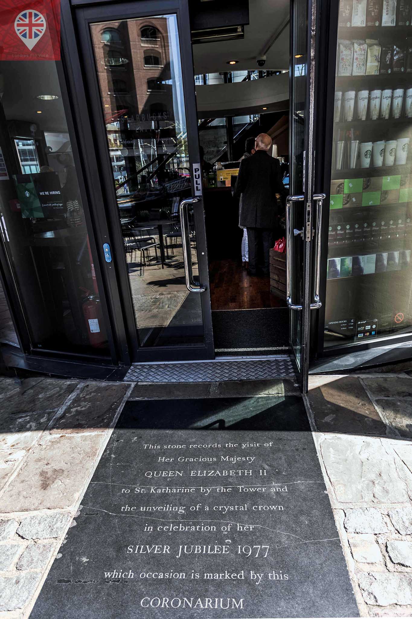 starbucks st katharine docks entrance