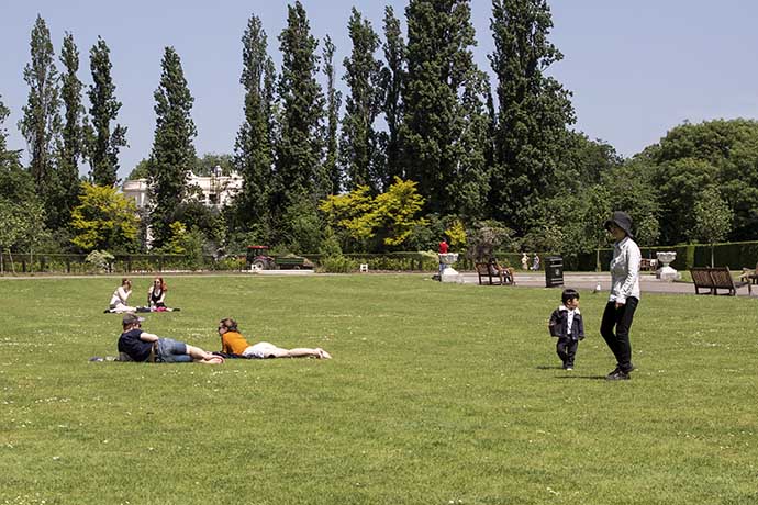 Regents Park gramado