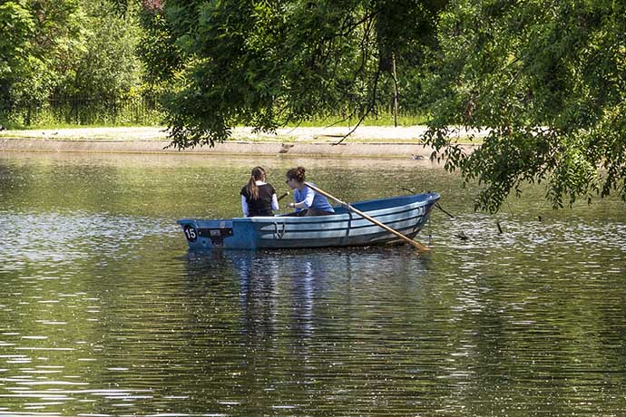 Regents Park lago