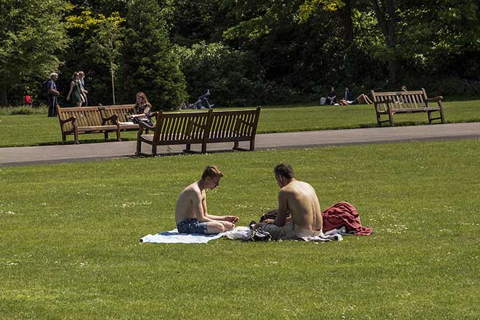 Regents Park verao