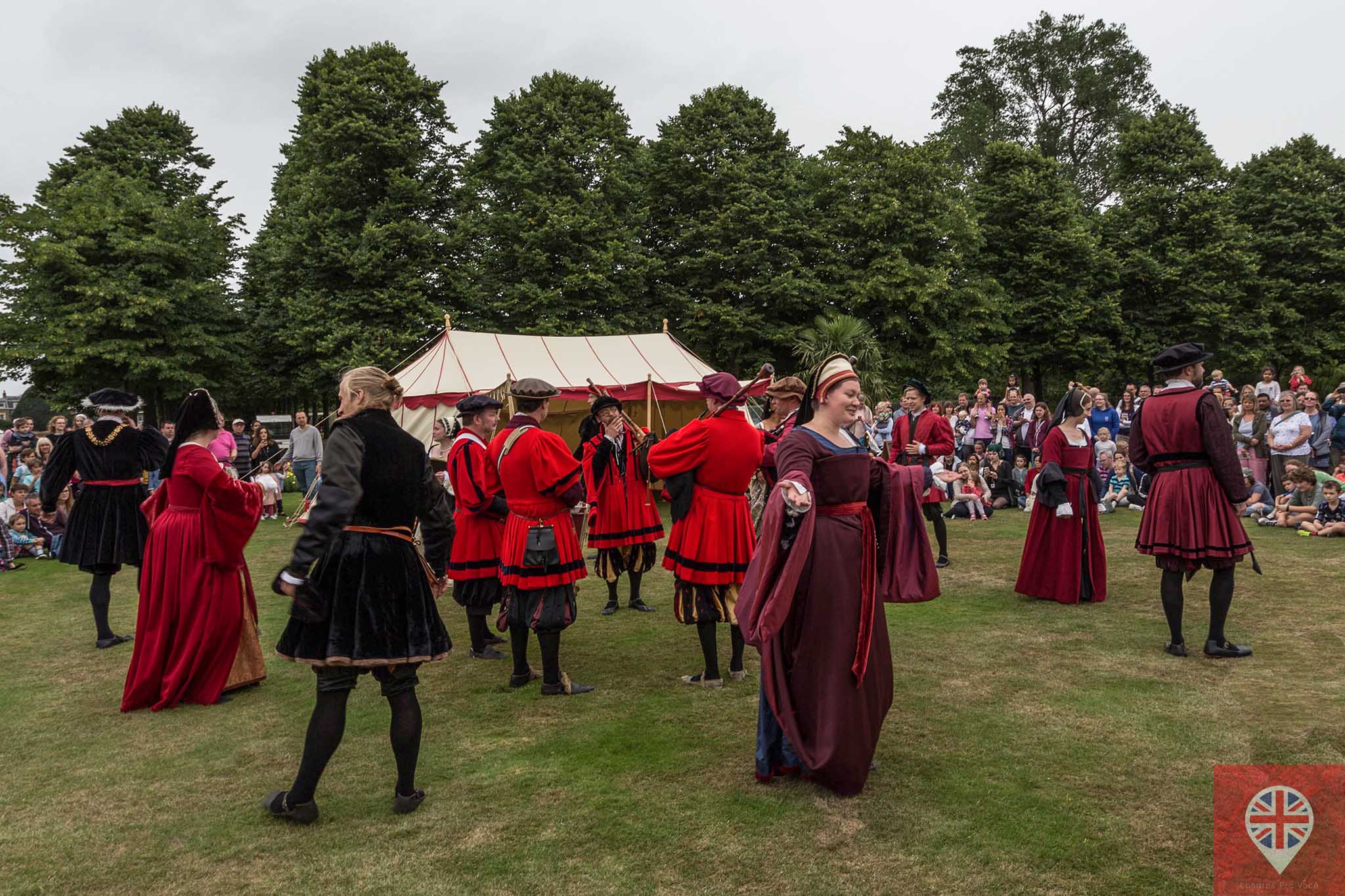 hampton court tudor party dance