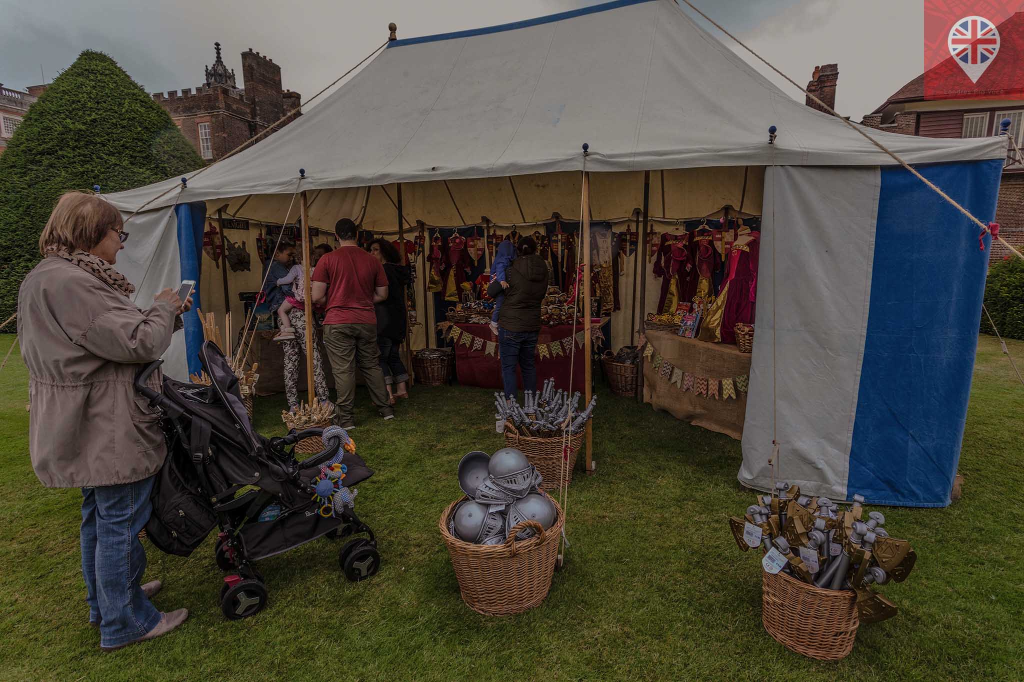 hampton court tudor party shop
