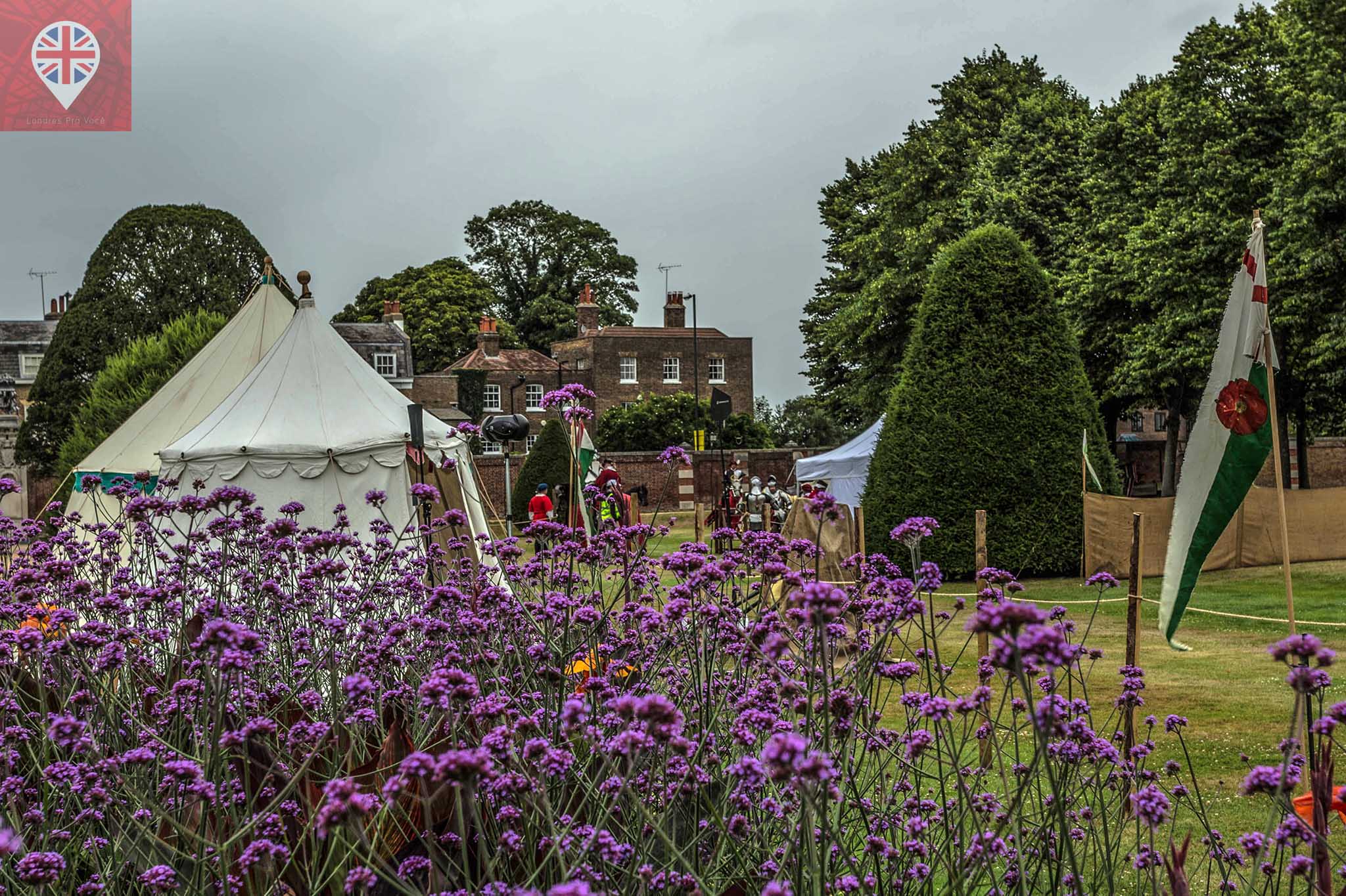 hampton court tudor party tent