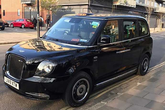 black cab electric carlos