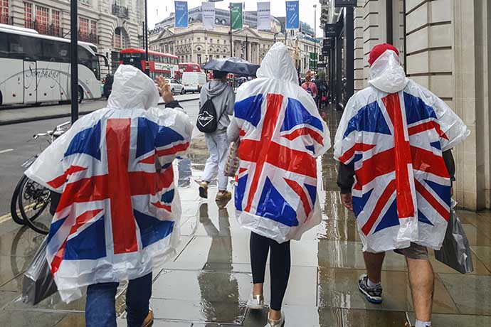 londres capa de chuva uk