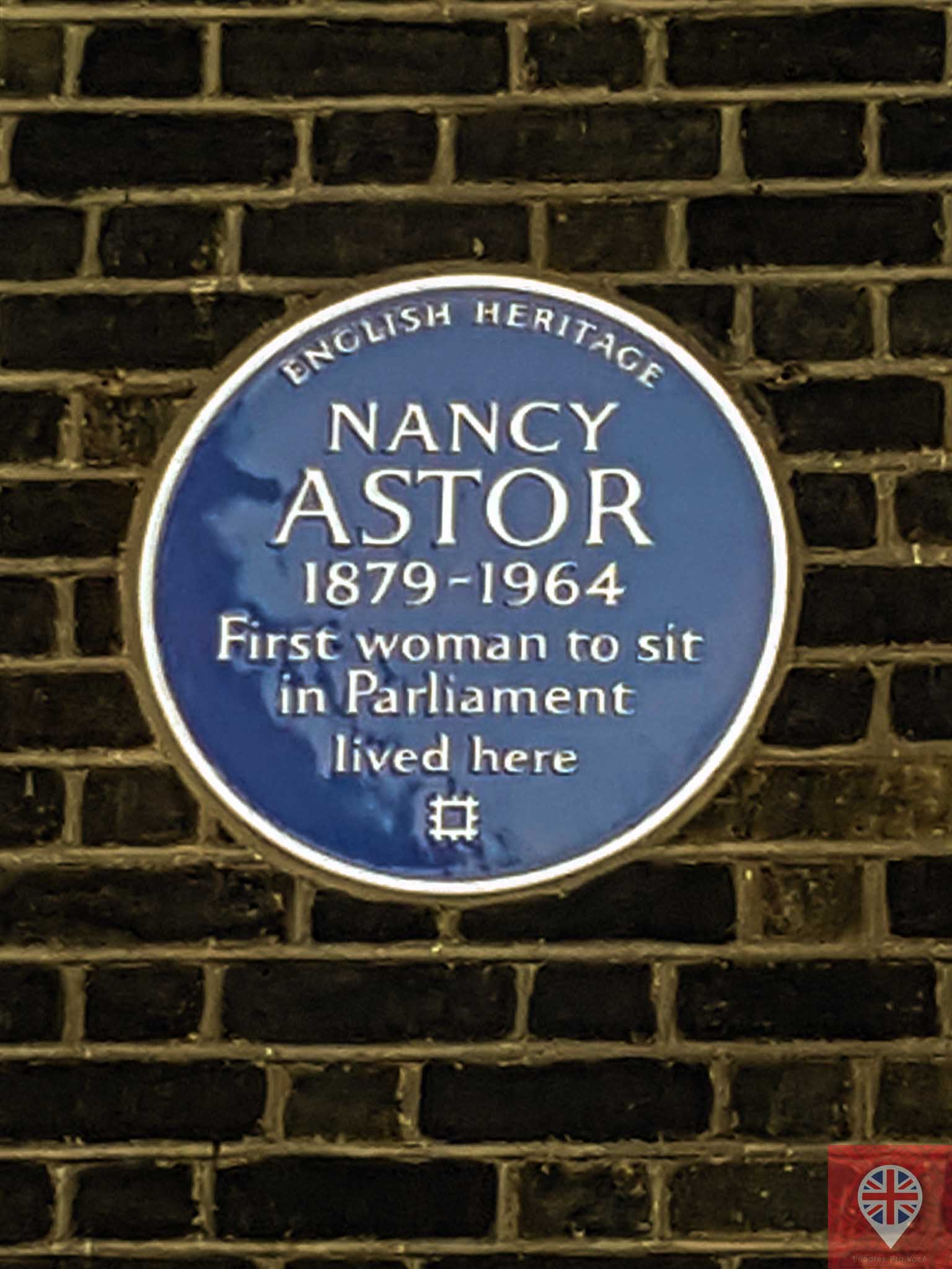 mulheres incriveis blue plaque