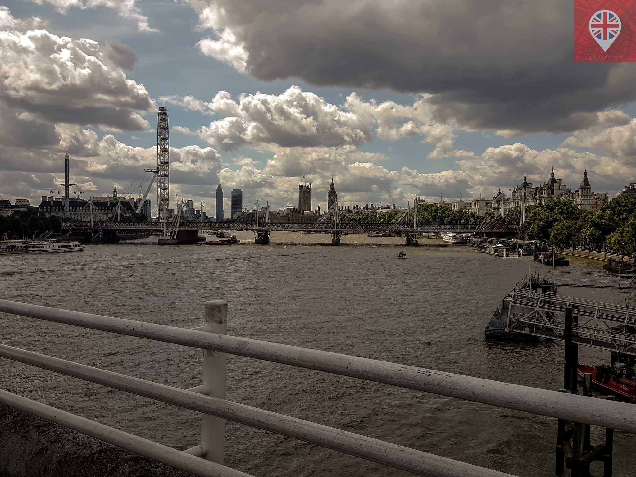 mulheres incriveis vista waterloo bridge