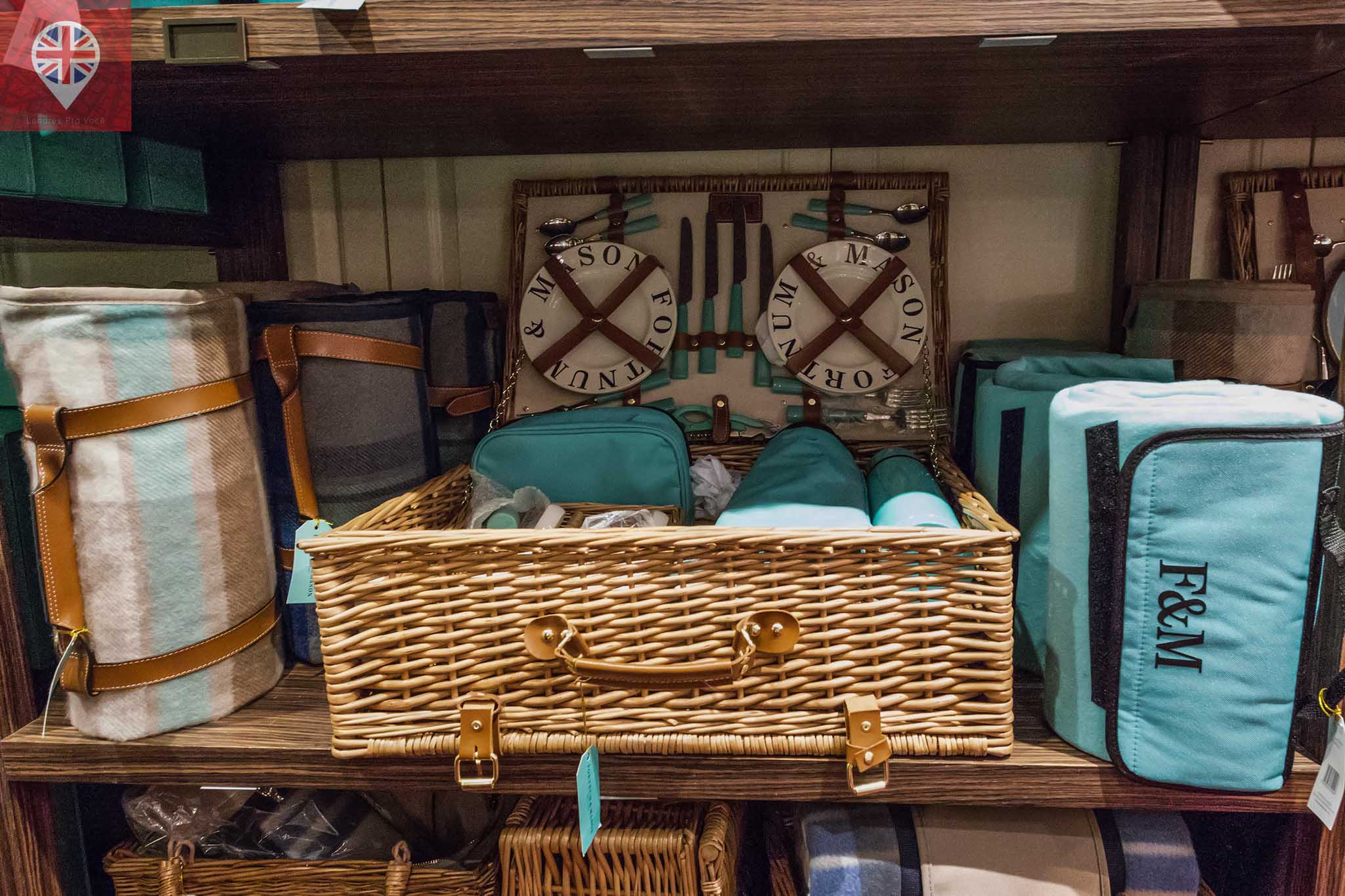 Fortnum Mason picnic basket