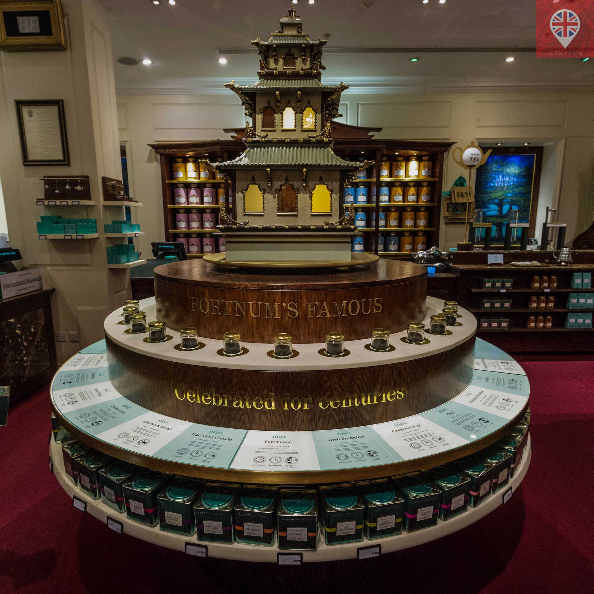 Fortnum Mason tea counter