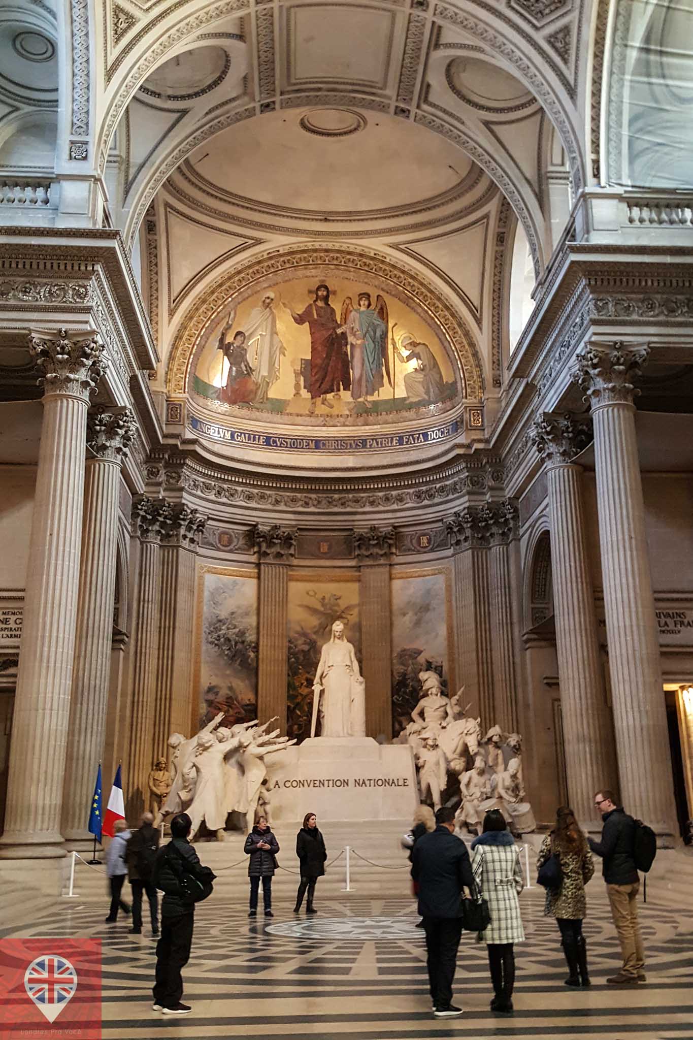 paris pantheon interior