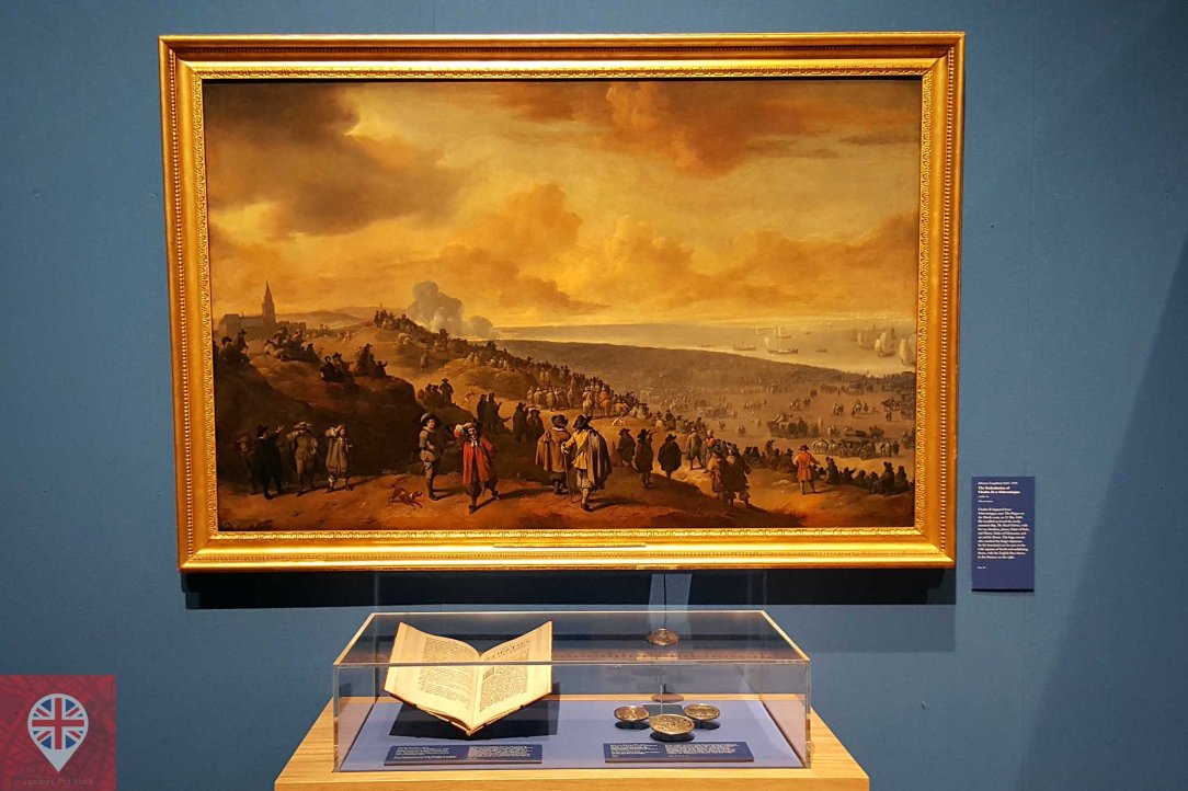 The Embarkation of Charles II at Scheveningen c.1660-70, Johannes Lingelbach