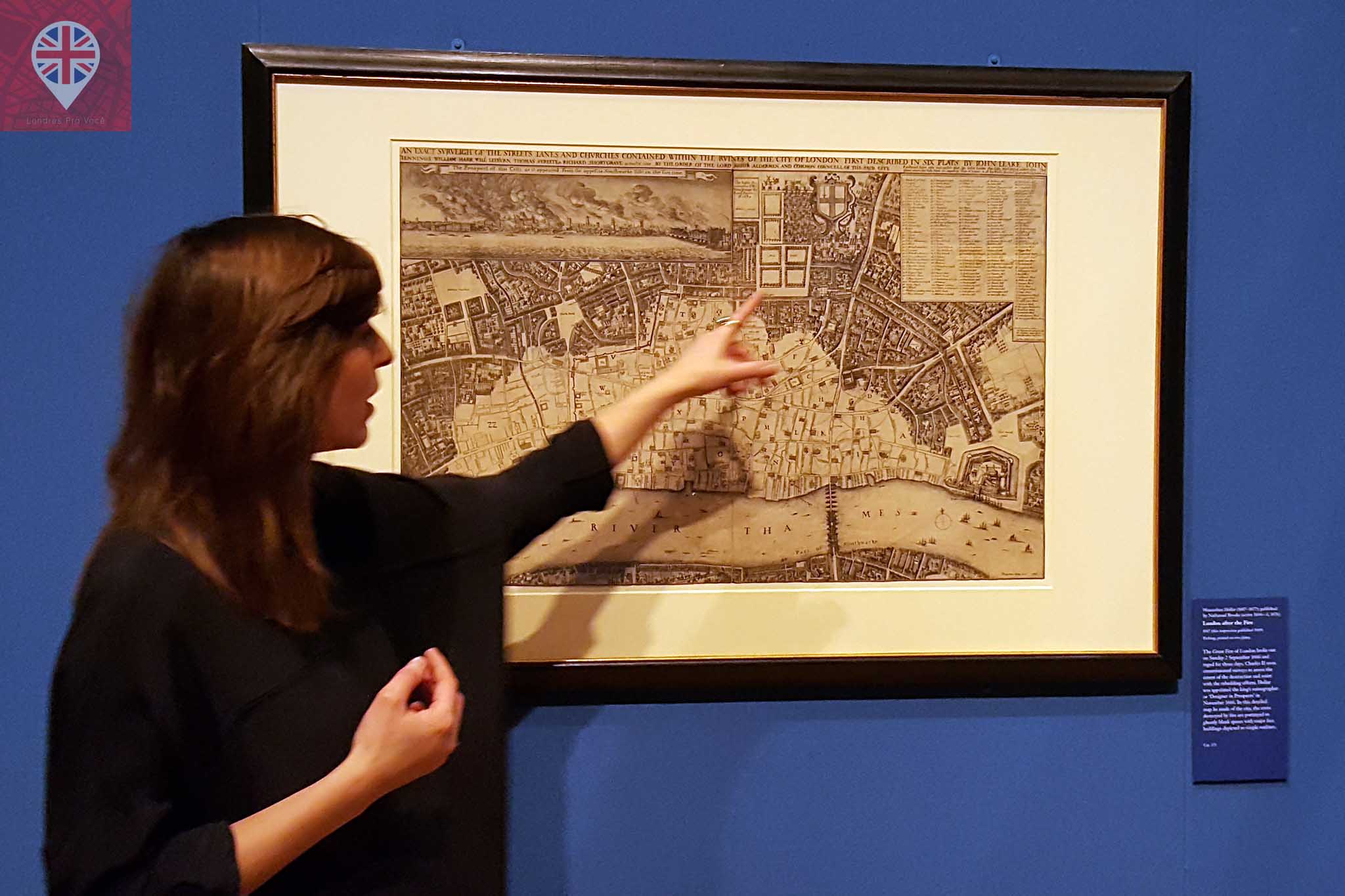 Wenceslaus Hollar London after the fire