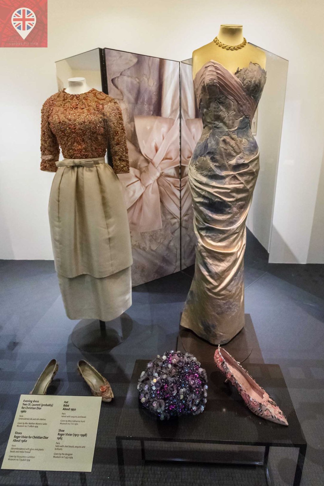 V&A fashion anos 50-60