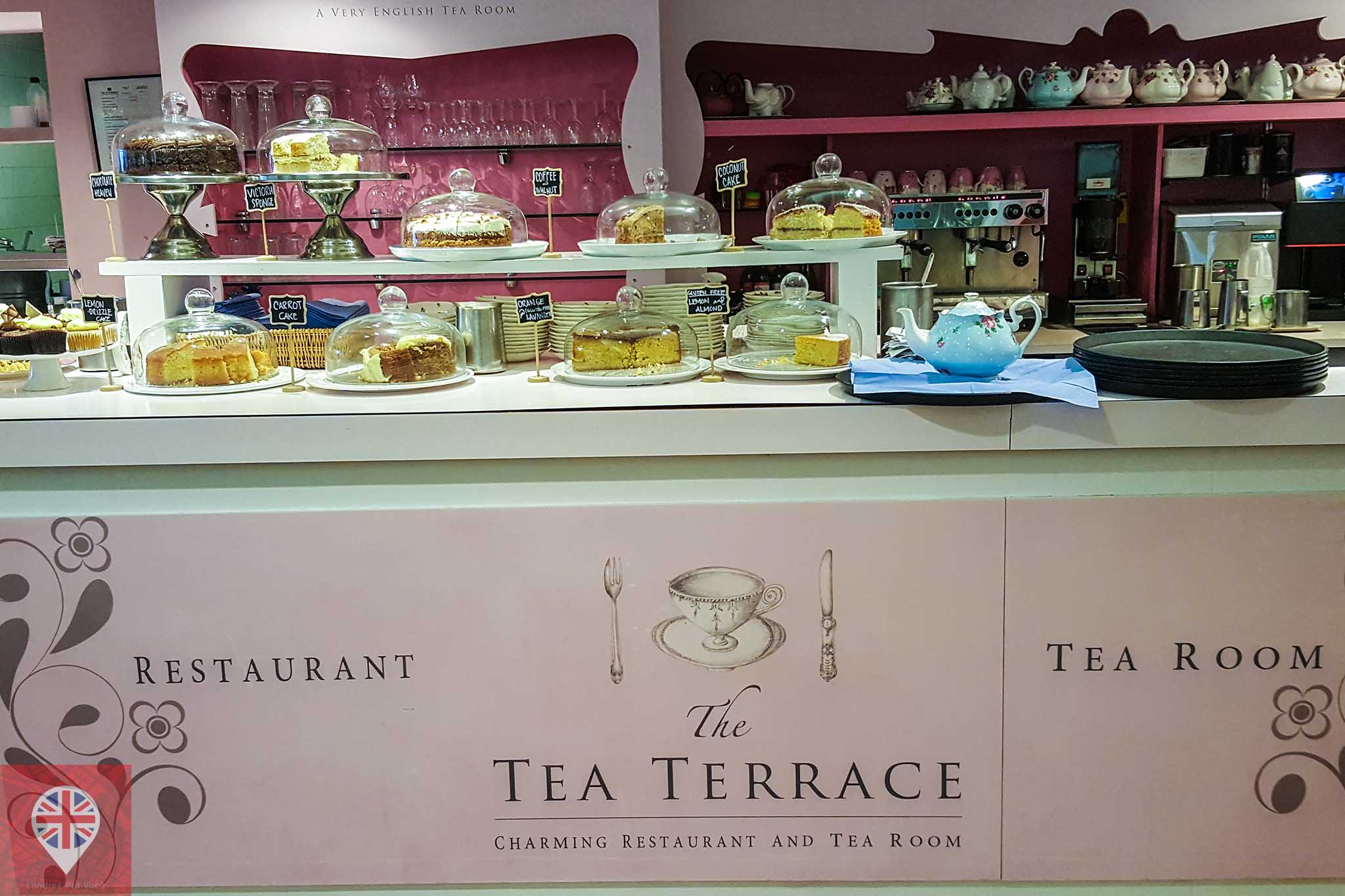 the tea terrace cakes