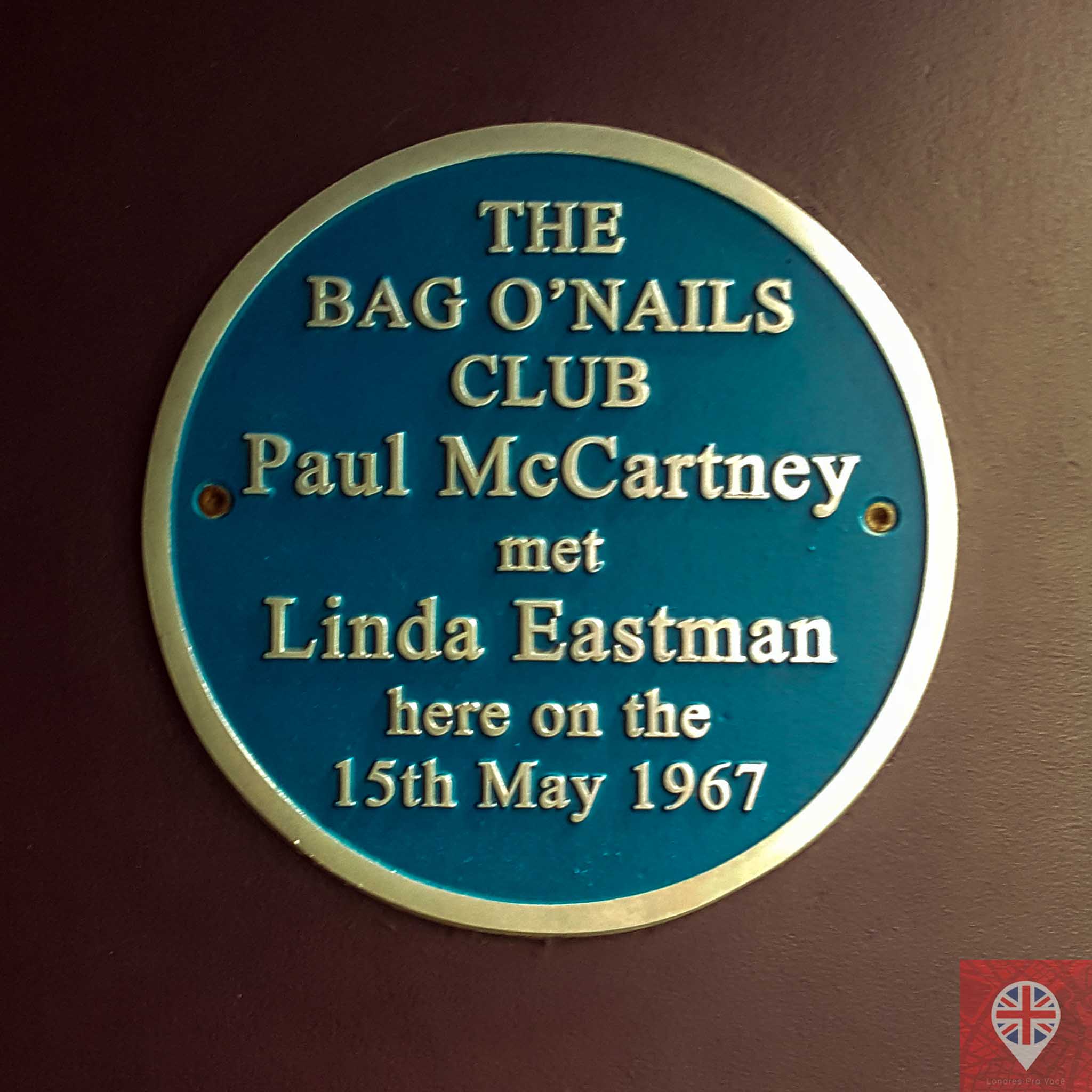 tour beatles paul linda plaque