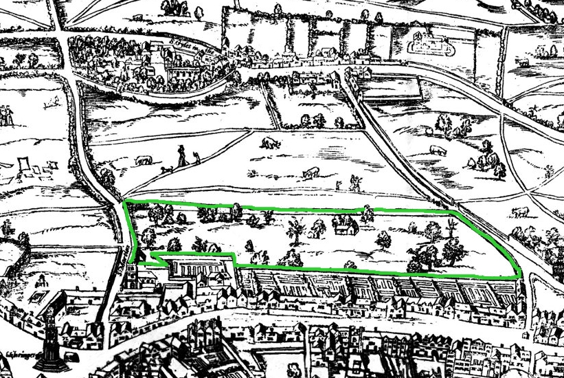 Covent_Garden_from_the_Ralph_Agas_1572_map_of_London_-_marked
