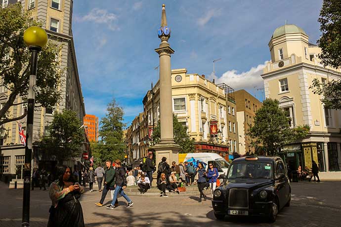 Seven Dials taxi