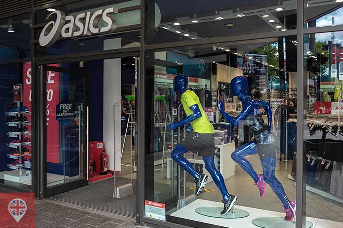 london designer outlet asics