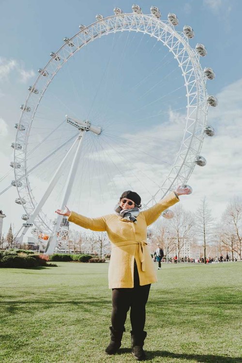 Tina London Eye welcome