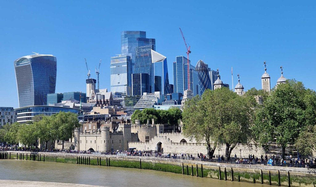 Os prédios mais altos de&nbsp;Londres