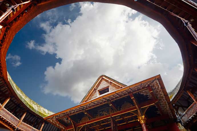 shakespeare globe ceiling