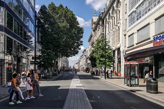 Oxford Street crossing
