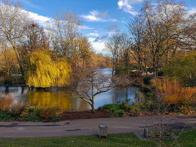 St James park inverno